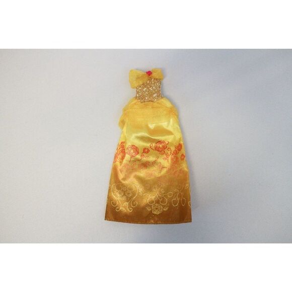 Belle Replacement Shimmer Sparkle Yellow Princess Dress - Picture 1 of 2